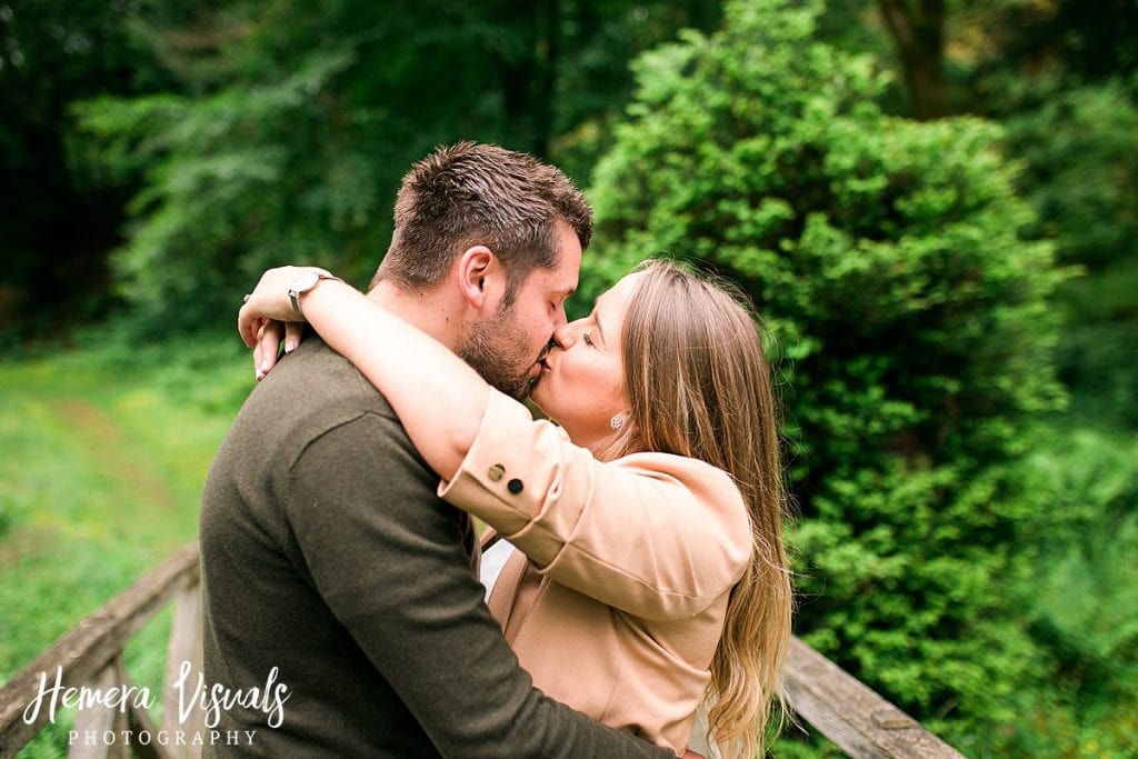 Drumlanrig castle Engagement shoot kiss scotland