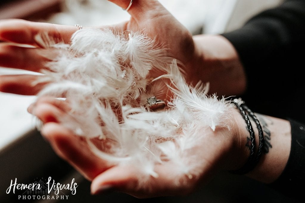 Dumfries Home engagement shoot Couple ring