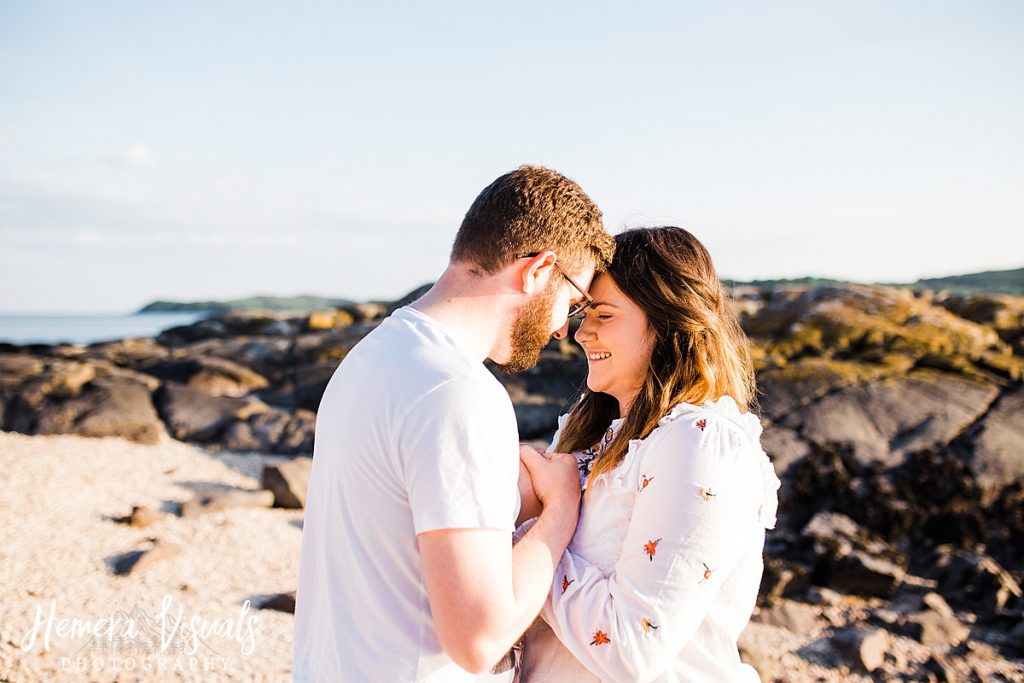 kippford dumfries intimate engagement photograhy