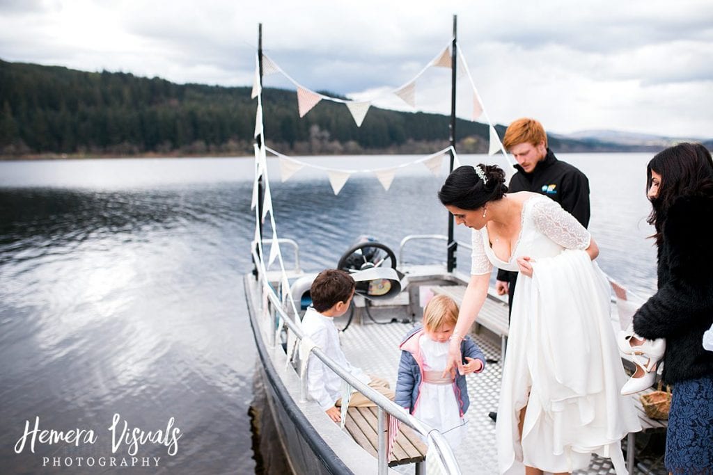 Loch Ken galloway activity centre wedding Dumfries