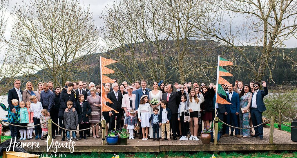 Loch Ken galloway activity centre wedding Dumfries