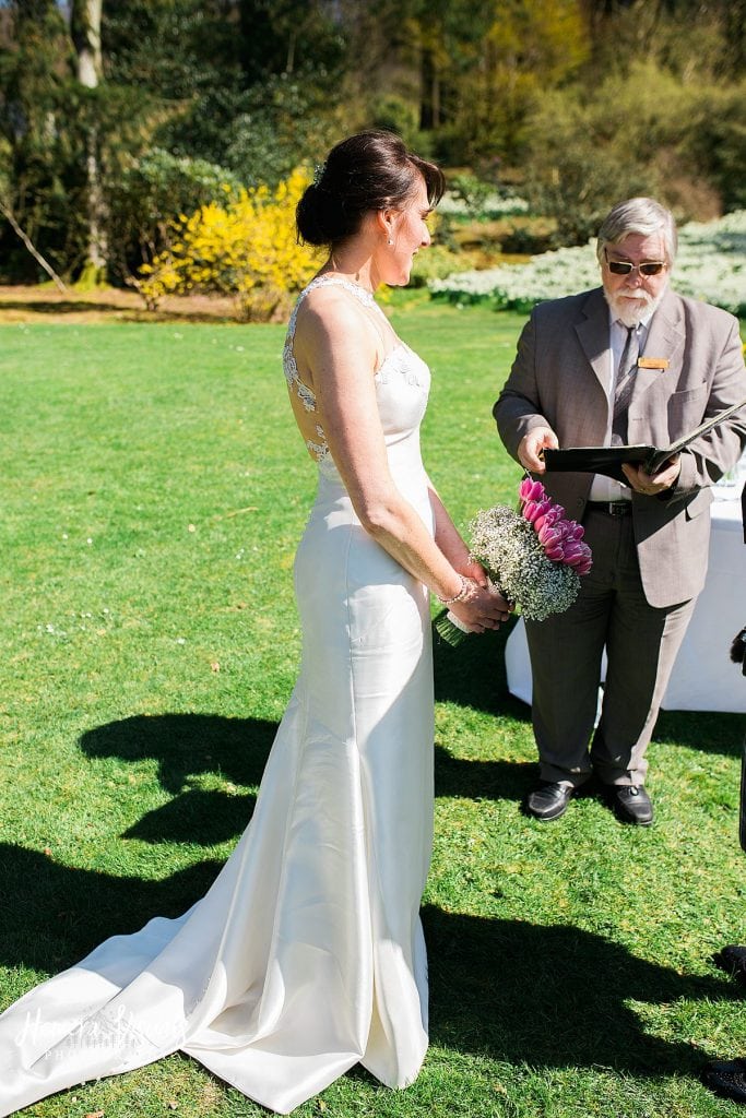 Threave gardens wedding bride dumfries