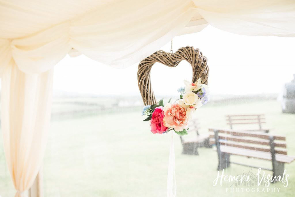 Farm Marquee wedding Dumfries Scotland