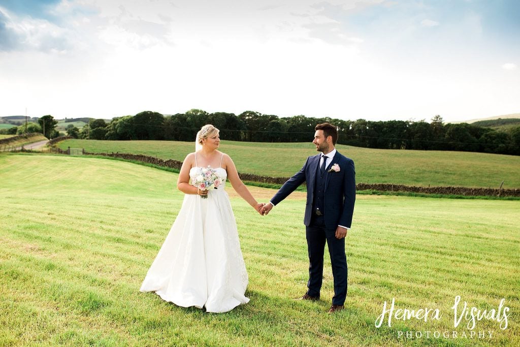 Farm Marquee wedding Dumfries Scotland