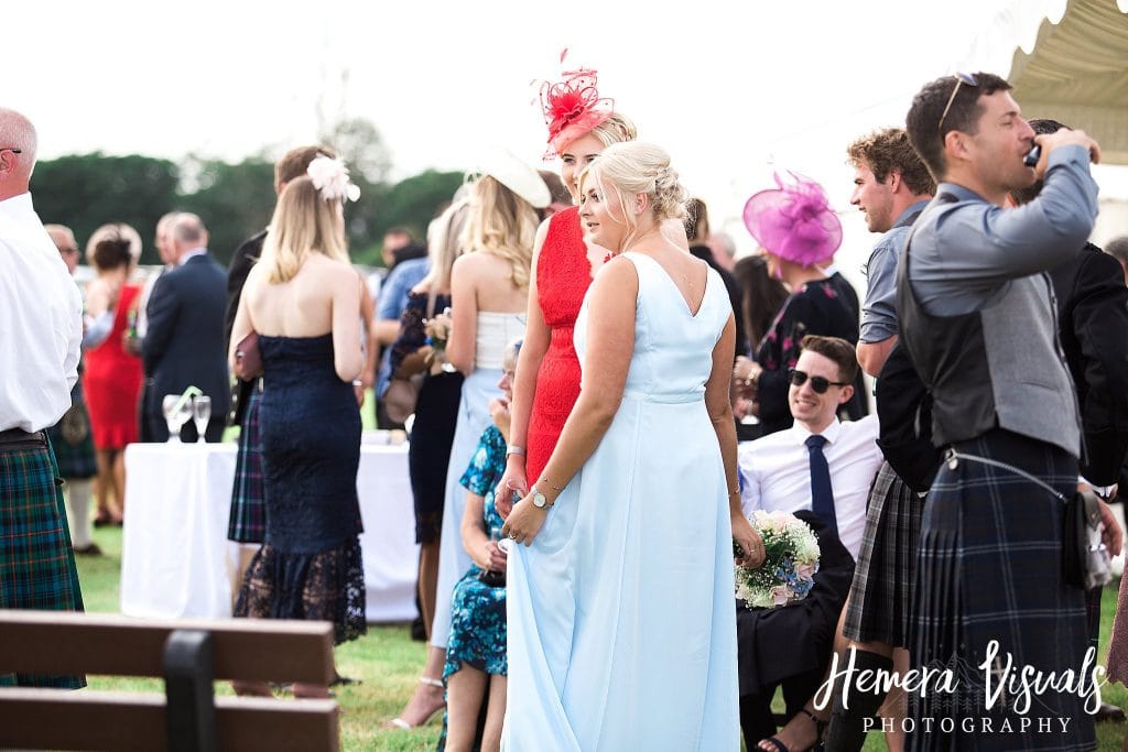 Farm Marquee wedding Dumfries Scotland