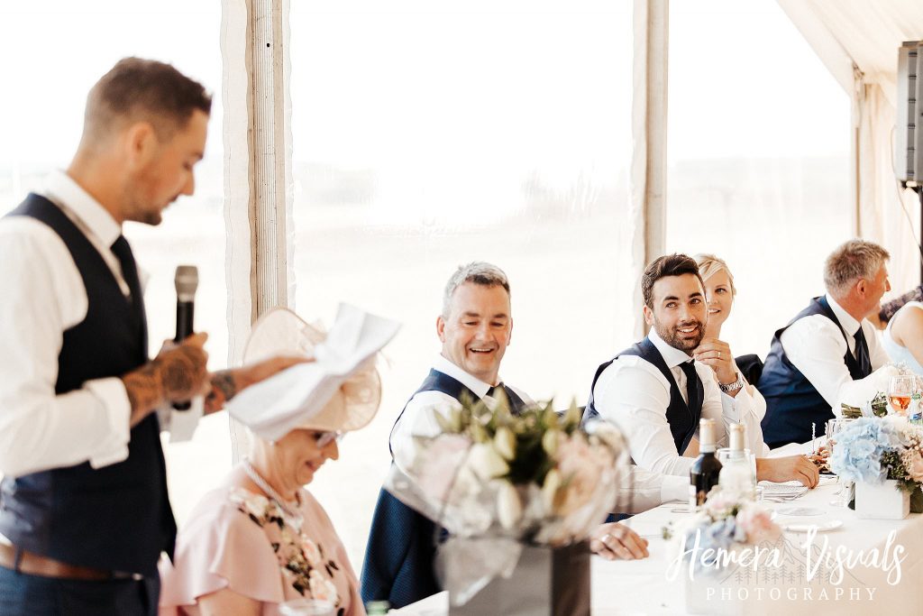 Farm Marquee wedding Dumfries Scotland