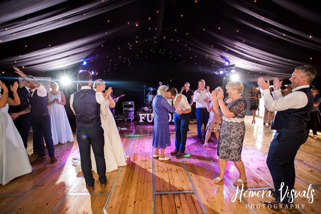 Farm Marquee wedding Dumfries Scotland